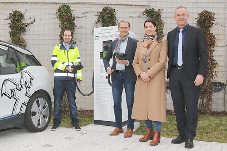 Erster Super-Charger in der Stadt Schwaz Erster Super-Charger in der Stadt Schwaz